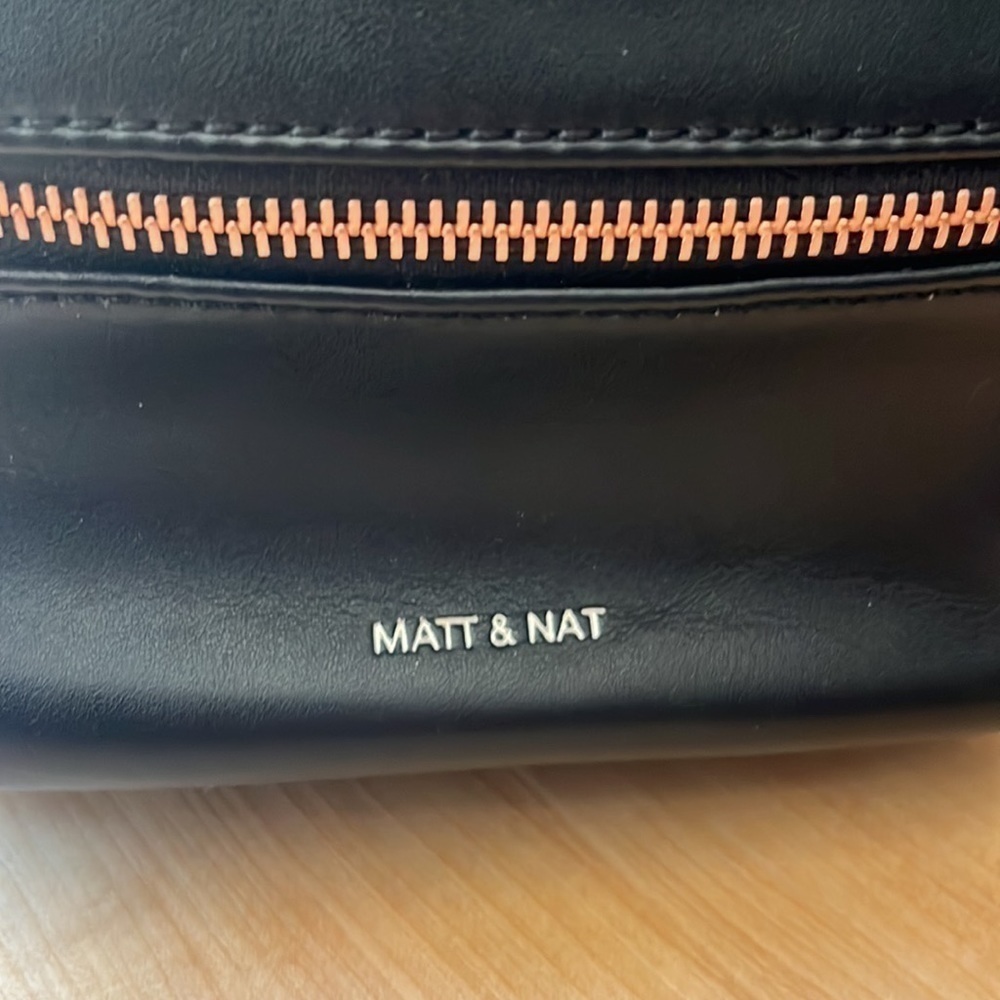 Matt & Nat Balimina Black Vegan Backpack - Picture 2 of 12